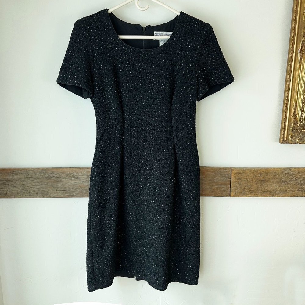 Jessica Howard evening dress Sparkles in the Light Black Beautiful!